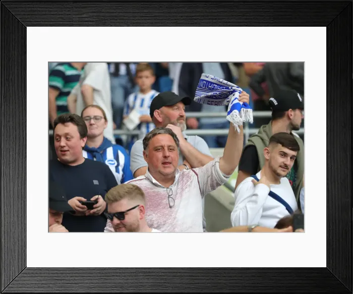 Framed Print : Intense Premier League Showdown: Brighton & Hove Albion vs. West Ham United (22May22) Framed Print : Intense Premier League Showdown: Brighton & Hove Albion vs. West Ham United (22May22)