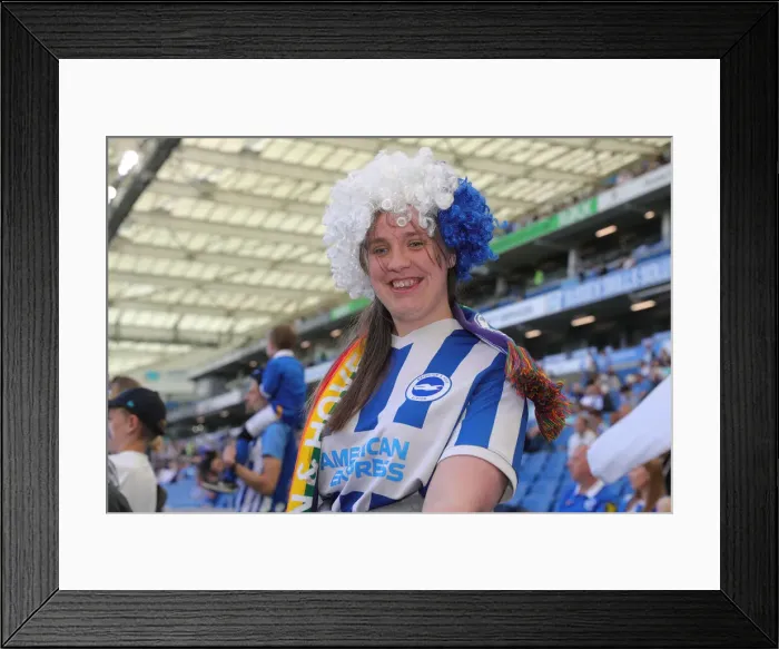 Framed Print : Intense Premier League Showdown: Brighton & Hove Albion vs. West Ham United (22May22) Framed Print : Intense Premier League Showdown: Brighton & Hove Albion vs. West Ham United (22May22)