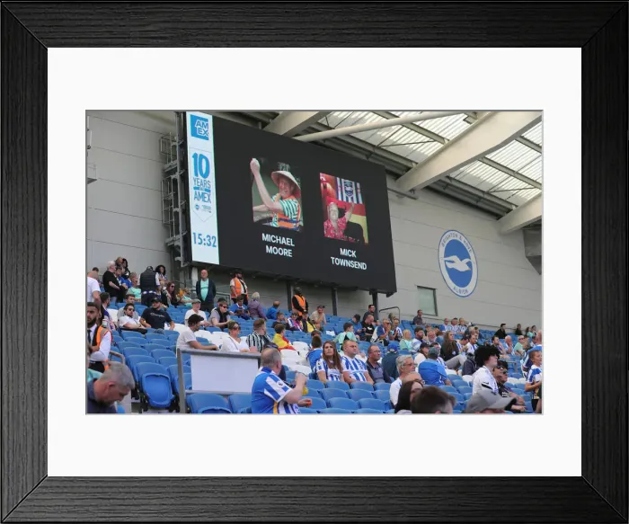 Framed Print : Intense Premier League Showdown: Brighton & Hove Albion vs. West Ham United (22May22) Framed Print : Intense Premier League Showdown: Brighton & Hove Albion vs. West Ham United (22May22)