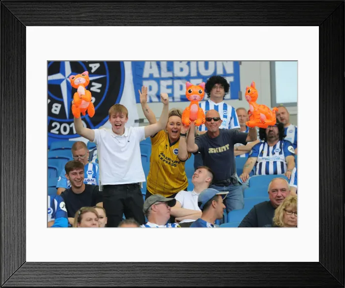 Framed Print : Intense Premier League Showdown: Brighton & Hove Albion vs. West Ham United (22May22) Framed Print : Intense Premier League Showdown: Brighton & Hove Albion vs. West Ham United (22May22)