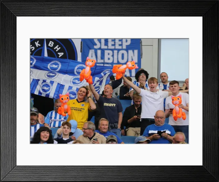 Framed Print : Intense Premier League Showdown: Brighton & Hove Albion vs. West Ham United (22May22) Framed Print : Intense Premier League Showdown: Brighton & Hove Albion vs. West Ham United (22May22)