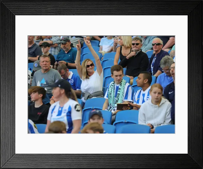 Framed Print : Intense Premier League Showdown: Brighton & Hove Albion vs. West Ham United (22May22) Framed Print : Intense Premier League Showdown: Brighton & Hove Albion vs. West Ham United (22May22)