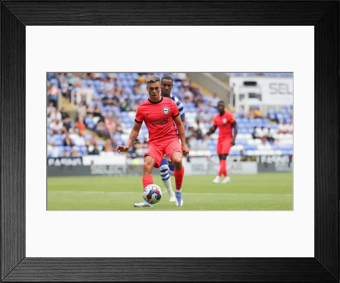 Framed Print : Brighton and Hove Albion in Pre-Season Action at Reading's Select Car Leasing Stadium (23JUL22) Framed Print : Brighton and Hove Albion in Pre-Season Action at Reading's Select Car Leasing Stadium (23JUL22)