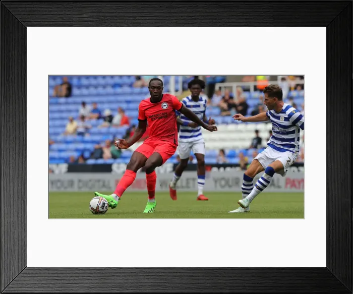 Framed Print : Pre-Season Friendly: Reading vs. Brighton and Hove Albion (23JUL22) - Match Action at Select Car Leasing Stadium Framed Print : Pre-Season Friendly: Reading vs. Brighton and Hove Albion (23JUL22) - Match Action at Select Car Leasing Stadium