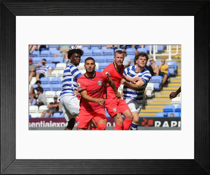 Framed Print : Thrilling Pre-Season Clash: Reading vs. Brighton & Hove Albion at Select Car Leasing Stadium (23JUL22) Framed Print : Thrilling Pre-Season Clash: Reading vs. Brighton & Hove Albion at Select Car Leasing Stadium (23JUL22)
