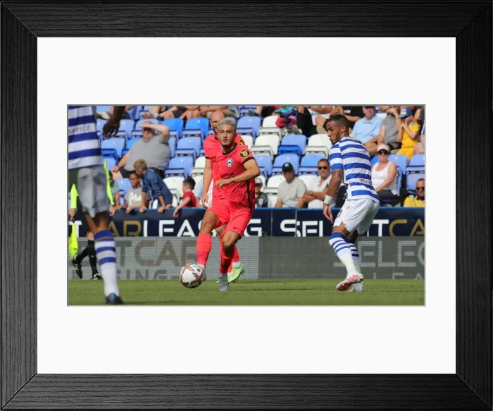 Framed Print : Pre-Season Friendly: Reading vs. Brighton and Hove Albion (23JUL22) - Intense Match Action at Select Car Leasing Stadium Framed Print : Pre-Season Friendly: Reading vs. Brighton and Hove Albion (23JUL22) - Intense Match Action at Select Car Leasing Stadium
