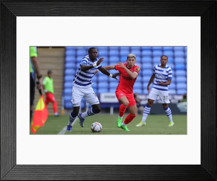 Framed Print : Pre-Season Clash: Reading vs. Brighton and Hove Albion at Select Car Leasing Stadium (23JUL22) Framed Print : Pre-Season Clash: Reading vs. Brighton and Hove Albion at Select Car Leasing Stadium (23JUL22)