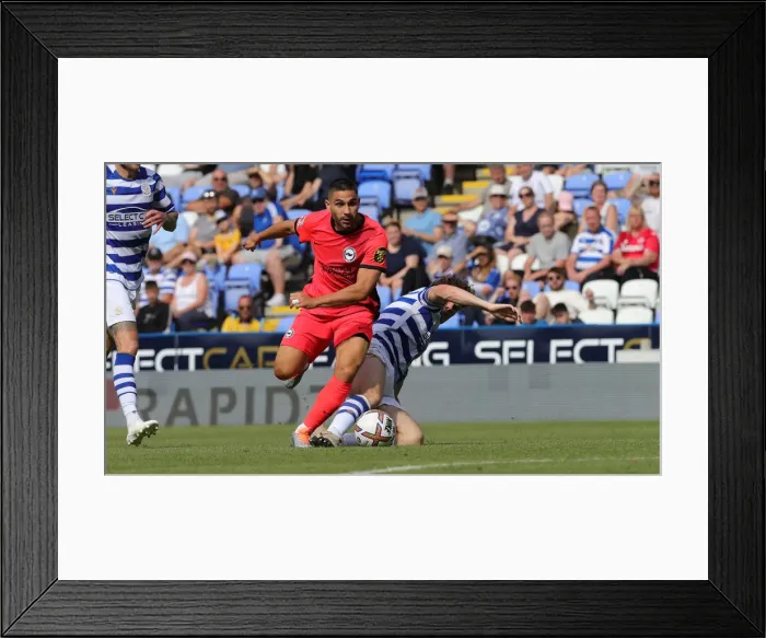 Framed Print : 23JUL22: Reading vs. Brighton and Hove Albion - Pre-Season Friendly Tussle at the Select Car Leasing Stadium Framed Print : 23JUL22: Reading vs. Brighton and Hove Albion - Pre-Season Friendly Tussle at the Select Car Leasing Stadium