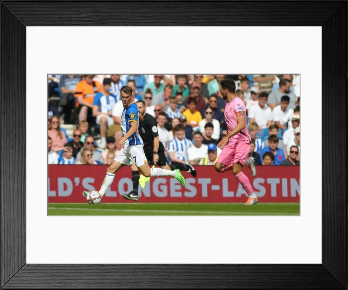 Framed Print : Brighton & Hove Albion vs Espanyol: Pre-Season Showdown at American Express Community Stadium (30.07.22) Framed Print : Brighton & Hove Albion vs Espanyol: Pre-Season Showdown at American Express Community Stadium (30.07.22)