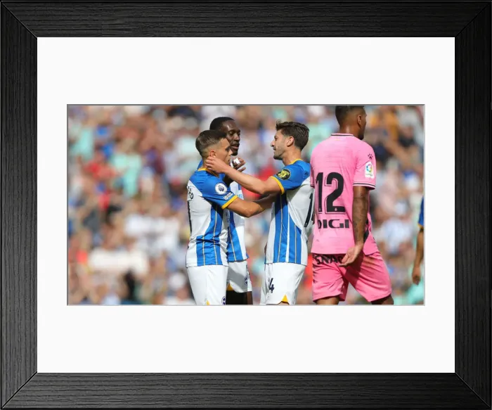 Framed Print : Brighton & Hove Albion vs. Espanyol: Pre-Season Clash at American Express Community Stadium (30JUL22) - Match Action Framed Print : Brighton & Hove Albion vs. Espanyol: Pre-Season Clash at American Express Community Stadium (30JUL22) - Match Action