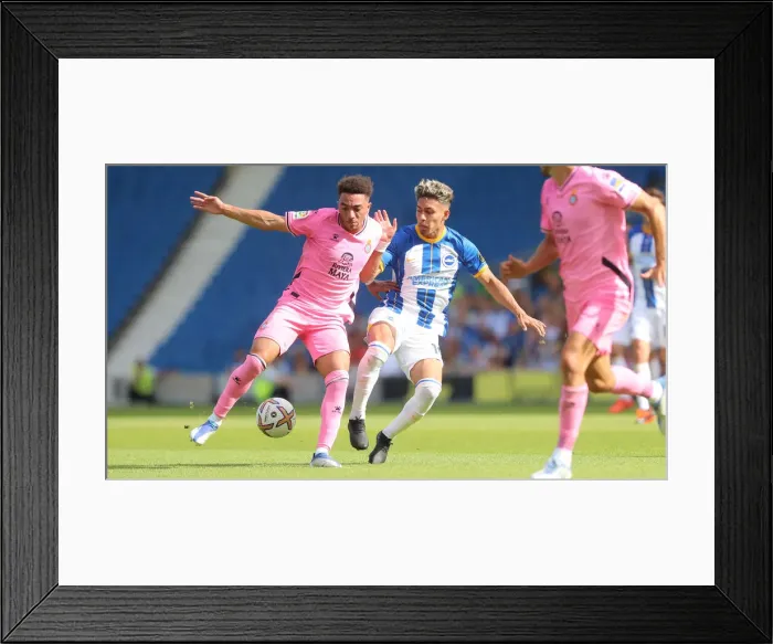 Framed Print : Brighton & Hove Albion vs. Espanyol: Pre-Season Clash at American Express Community Stadium (30JUL22) - Match Action Framed Print : Brighton & Hove Albion vs. Espanyol: Pre-Season Clash at American Express Community Stadium (30JUL22) - Match Action