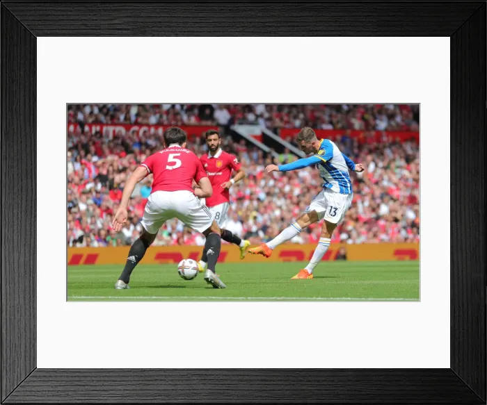 Framed Print : Manchester United v Brighton and Hove Albion Premier League 07AUG22 Framed Print : Manchester United v Brighton and Hove Albion Premier League 07AUG22