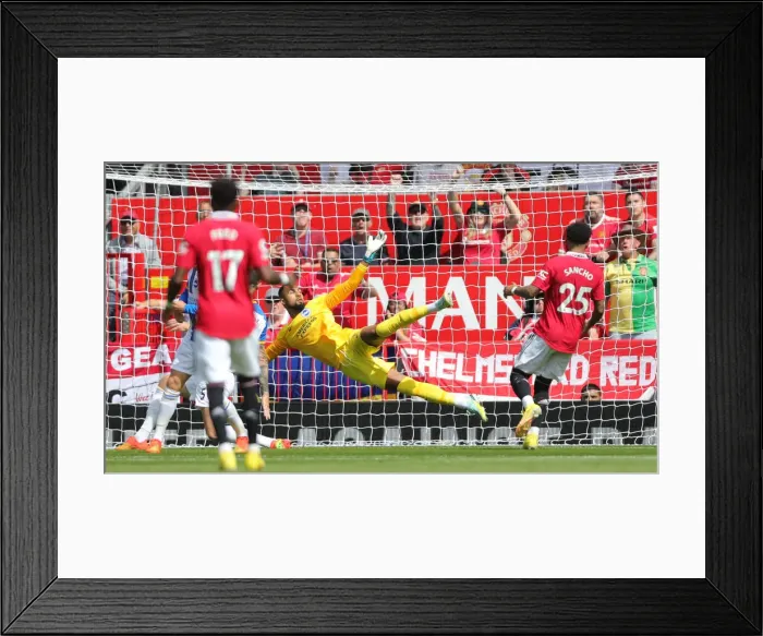 Framed Print : 2022 / 23 Premier League: Manchester United vs. Brighton and Hove Albion - Battle at Old Trafford (8 / 7 / 22) Framed Print : 2022 / 23 Premier League: Manchester United vs. Brighton and Hove Albion - Battle at Old Trafford (8 / 7 / 22)