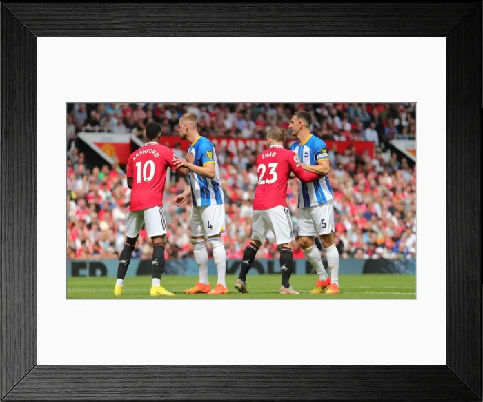 Framed Print : Manchester United vs. Brighton and Hove Albion: 2022 / 23 Premier League Showdown at Old Trafford Framed Print : Manchester United vs. Brighton and Hove Albion: 2022 / 23 Premier League Showdown at Old Trafford