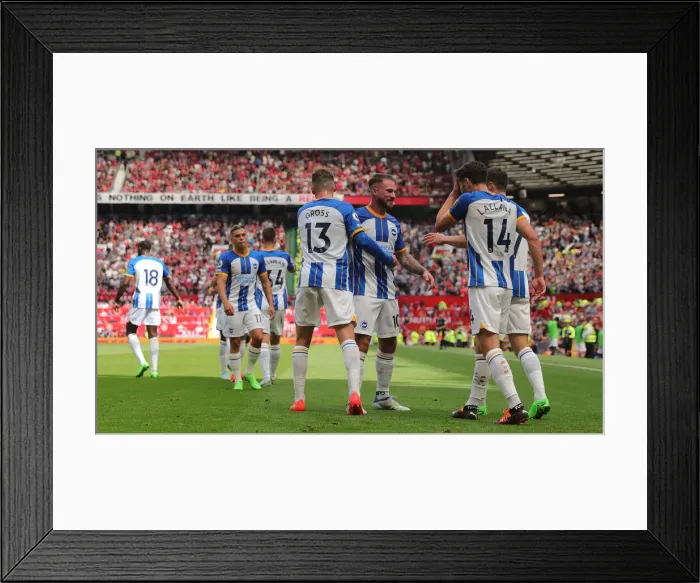 Framed Print : Manchester United vs. Brighton and Hove Albion: 2022 / 23 Premier League Showdown at Old Trafford Framed Print : Manchester United vs. Brighton and Hove Albion: 2022 / 23 Premier League Showdown at Old Trafford