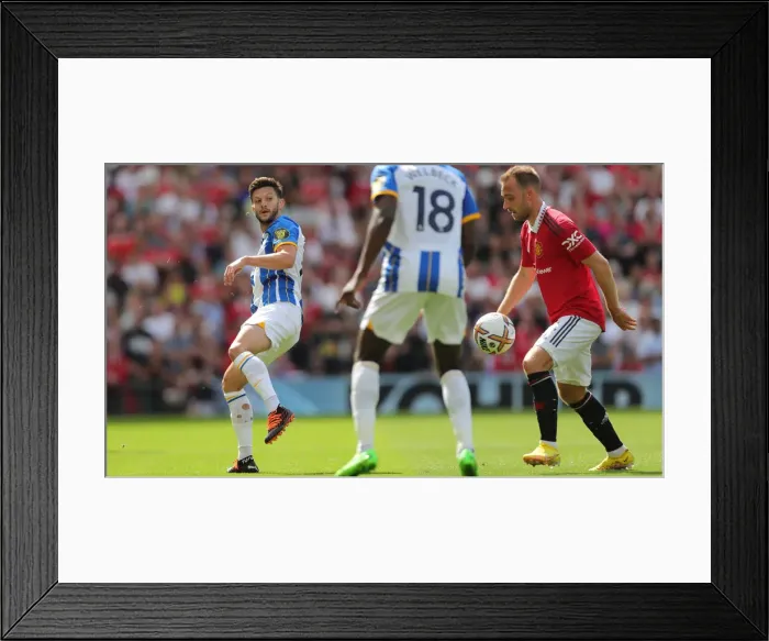 Framed Print : Manchester United vs. Brighton and Hove Albion: 2022 / 23 Premier League Showdown at Old Trafford Framed Print : Manchester United vs. Brighton and Hove Albion: 2022 / 23 Premier League Showdown at Old Trafford