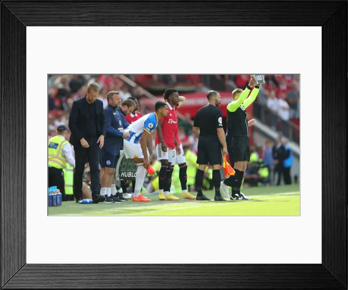 Framed Print : Manchester United vs. Brighton and Hove Albion: 2022 / 23 Premier League Battle at Old Trafford Framed Print : Manchester United vs. Brighton and Hove Albion: 2022 / 23 Premier League Battle at Old Trafford