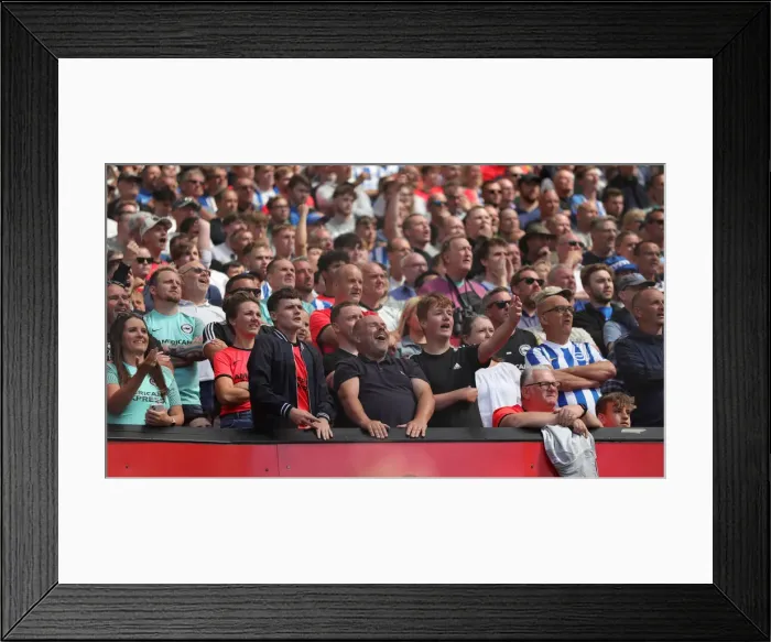 Framed Print : 2022 / 23 Premier League: Manchester United vs. Brighton and Hove Albion - Old Trafford Showdown Framed Print : 2022 / 23 Premier League: Manchester United vs. Brighton and Hove Albion - Old Trafford Showdown