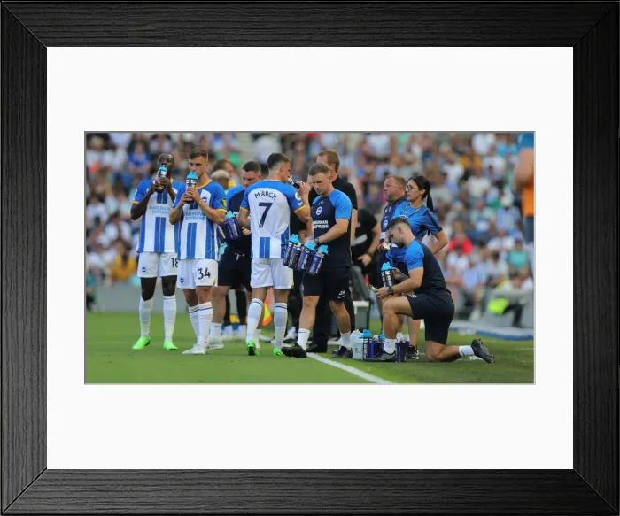 Framed Print : Premier League Showdown: Brighton & Hove Albion vs. Newcastle United (13AUG22) Framed Print : Premier League Showdown: Brighton & Hove Albion vs. Newcastle United (13AUG22)
