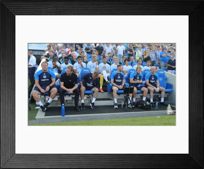 Framed Print : Brighton vs. Newcastle: 2022 / 23 Premier League Clash at American Express Community Stadium (13Aug22) - Intense Match Action Framed Print : Brighton vs. Newcastle: 2022 / 23 Premier League Clash at American Express Community Stadium (13Aug22) - Intense Match Action