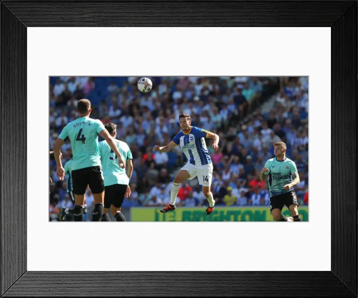 Framed Print : 2022 / 23 Premier League: Brighton & Hove Albion vs. Newcastle United - American Express Community Stadium Showdown Framed Print : 2022 / 23 Premier League: Brighton & Hove Albion vs. Newcastle United - American Express Community Stadium Showdown