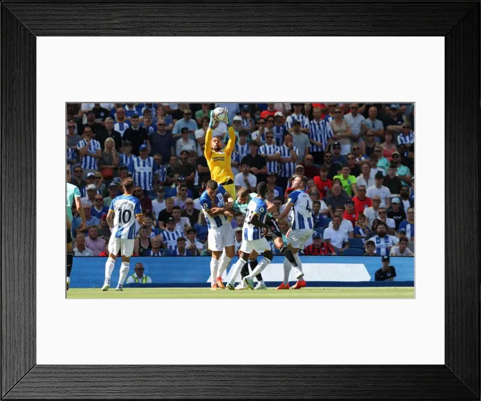 Framed Print : Premier League Showdown: Brighton & Hove Albion vs. Newcastle United (13AUG22) Framed Print : Premier League Showdown: Brighton & Hove Albion vs. Newcastle United (13AUG22)