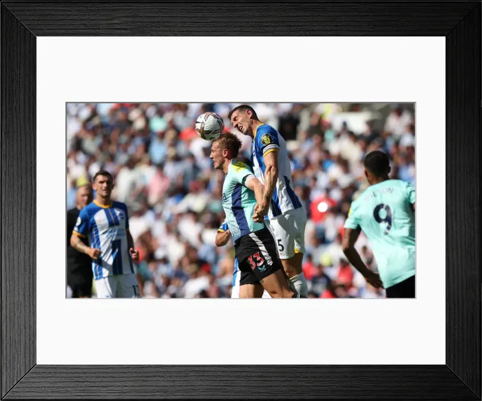 Framed Print : Brighton and Hove Albion v Newcastle United Premier League 13AUG22 Framed Print : Brighton and Hove Albion v Newcastle United Premier League 13AUG22