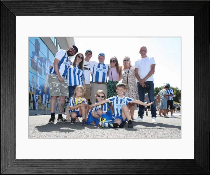 Framed Print : 2022 / 23 Premier League: Intense Match Action between Brighton & Hove Albion and Newcastle United at American Express Community Stadium Framed Print : 2022 / 23 Premier League: Intense Match Action between Brighton & Hove Albion and Newcastle United at American Express Community Stadium