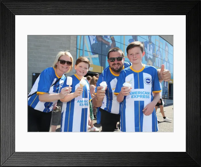Framed Print : Premier League Showdown: Brighton & Hove Albion vs. Newcastle United (13AUG22)