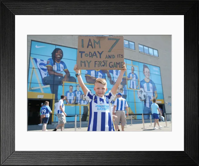Framed Print : 2022 / 23 Premier League: Intense Action from Brighton & Hove Albion vs. Newcastle United at American Express Community Stadium Framed Print : 2022 / 23 Premier League: Intense Action from Brighton & Hove Albion vs. Newcastle United at American Express Community Stadium