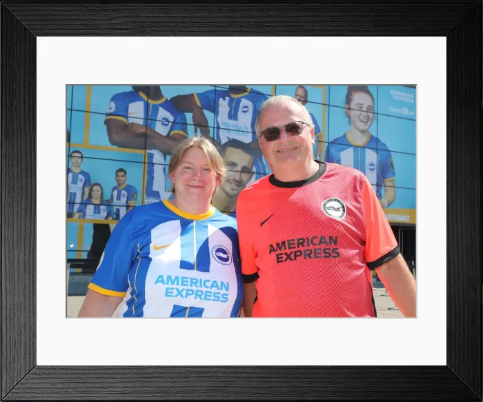 Framed Print : Brighton vs. Newcastle: 2022 / 23 Premier League Clash at American Express Community Stadium (13Aug22)
