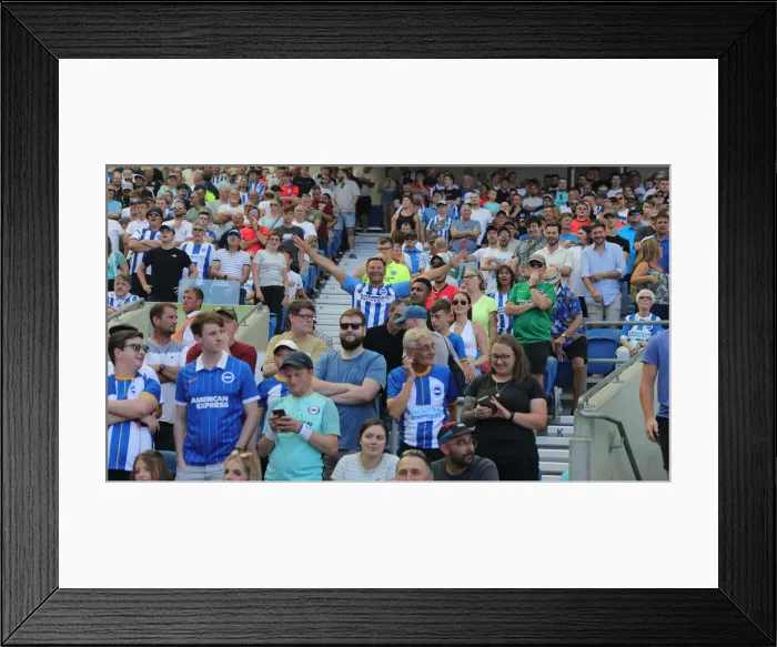 Framed Print : Premier League Showdown: Brighton & Hove Albion vs. Newcastle United (13AUG22) Framed Print : Premier League Showdown: Brighton & Hove Albion vs. Newcastle United (13AUG22)