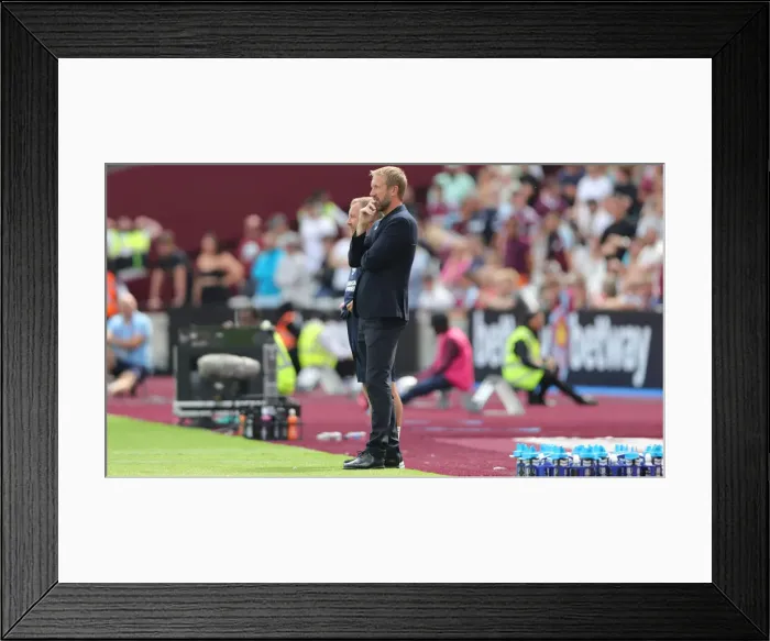Framed Print : Intense Rivalry: West Ham United vs. Brighton and Hove Albion in the 2022-23 Premier League Clash Framed Print : Intense Rivalry: West Ham United vs. Brighton and Hove Albion in the 2022-23 Premier League Clash
