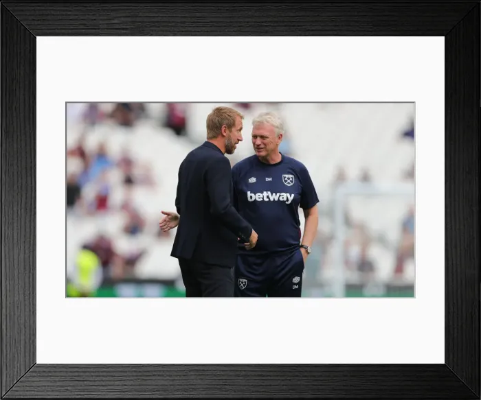 Framed Print : Intense Rivalry: West Ham United vs. Brighton and Hove Albion in the 2022-23 Premier League Clash Framed Print : Intense Rivalry: West Ham United vs. Brighton and Hove Albion in the 2022-23 Premier League Clash