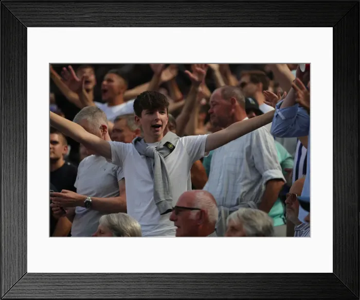 Framed Print : Intense Rivalry: West Ham United vs. Brighton and Hove Albion in the 2022-23 Premier League Clash