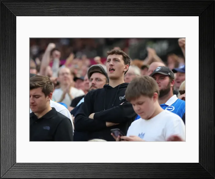 Framed Print : Intense Action: West Ham United vs. Brighton and Hove Albion in the 2022-23 Premier League Framed Print : Intense Action: West Ham United vs. Brighton and Hove Albion in the 2022-23 Premier League