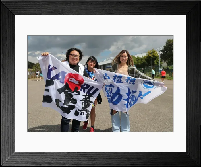Framed Print : Premier League Showdown: Brighton vs Leeds (27.08.22) - American Express Community Stadium Framed Print : Premier League Showdown: Brighton vs Leeds (27.08.22) - American Express Community Stadium