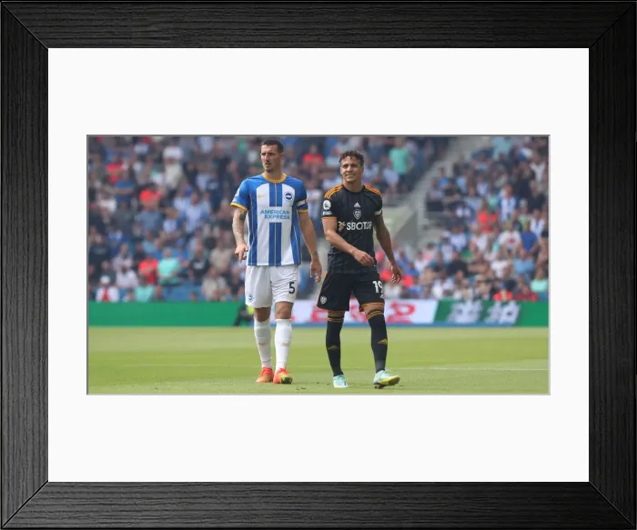 Framed Print : Premier League Showdown: Brighton vs Leeds (27-Aug-22) - Battle at American Express Community Stadium Framed Print : Premier League Showdown: Brighton vs Leeds (27-Aug-22) - Battle at American Express Community Stadium
