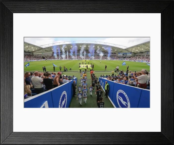 Framed Print : Brighton vs. Leeds: Premier League Battle at American Express Community Stadium (27-Aug-22) Framed Print : Brighton vs. Leeds: Premier League Battle at American Express Community Stadium (27-Aug-22)