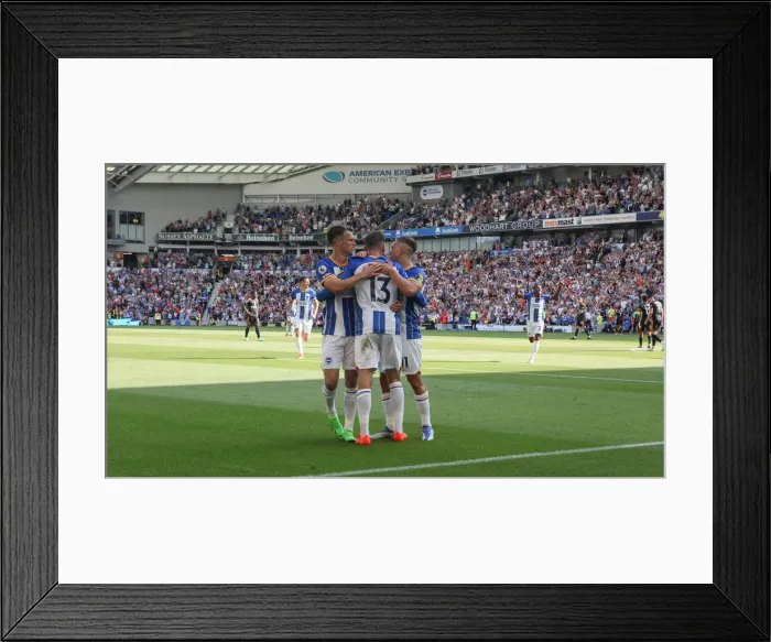 Framed Print : Brighton vs. Leeds: 2022 / 23 Premier League Battle at American Express Community Stadium Framed Print : Brighton vs. Leeds: 2022 / 23 Premier League Battle at American Express Community Stadium
