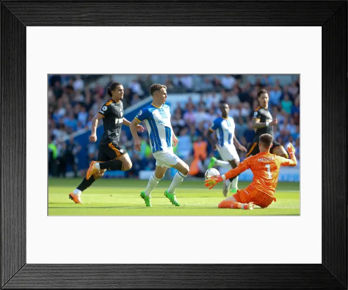 Framed Print : Brighton vs. Leeds: 2022 / 23 Premier League Clash at American Express Community Stadium Framed Print : Brighton vs. Leeds: 2022 / 23 Premier League Clash at American Express Community Stadium