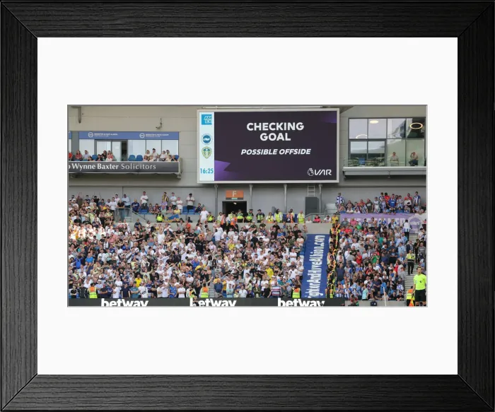 Framed Print : Brighton vs Leeds United: 2022 / 23 Premier League Battle at American Express Community Stadium Framed Print : Brighton vs Leeds United: 2022 / 23 Premier League Battle at American Express Community Stadium
