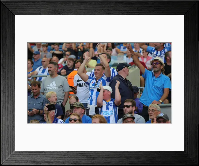 Framed Print : Premier League Showdown: Brighton & Hove Albion vs. Leeds United (27AUG22) Framed Print : Premier League Showdown: Brighton & Hove Albion vs. Leeds United (27AUG22)
