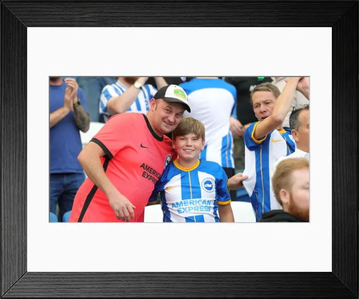 Framed Print : Brighton & Hove Albion vs Leeds United: A Premier League Showdown (27AUG22) Framed Print : Brighton & Hove Albion vs Leeds United: A Premier League Showdown (27AUG22)