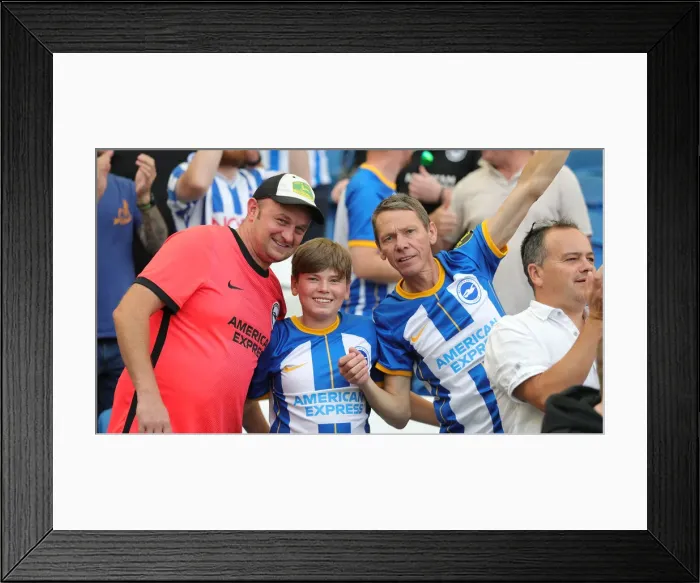 Framed Print : Brighton vs Leeds: Premier League Battle at American Express Community Stadium (27-Aug-22) Framed Print : Brighton vs Leeds: Premier League Battle at American Express Community Stadium (27-Aug-22)