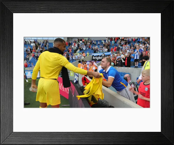 Framed Print : Premier League Showdown: Brighton vs Leeds (27-Aug-22) - Battle at American Express Community Stadium Framed Print : Premier League Showdown: Brighton vs Leeds (27-Aug-22) - Battle at American Express Community Stadium