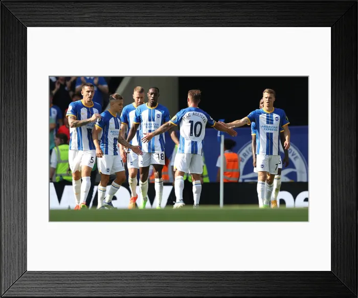 Framed Print : Brighton vs Leeds United: Premier League Battle at American Express Community Stadium (27-Aug-22) Framed Print : Brighton vs Leeds United: Premier League Battle at American Express Community Stadium (27-Aug-22)
