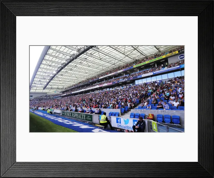 Framed Print : Brighton & Hove Albion vs Leeds United: A Premier League Showdown (27AUG22) Framed Print : Brighton & Hove Albion vs Leeds United: A Premier League Showdown (27AUG22)