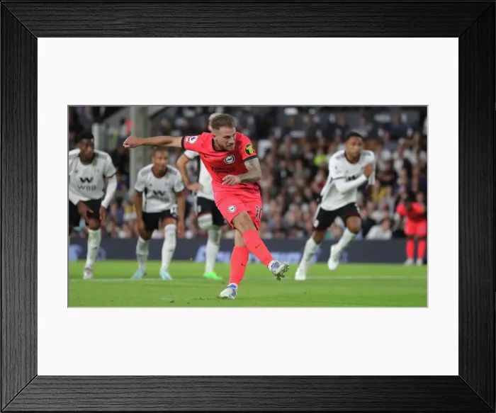 Framed Print : Premier League Showdown: Fulham vs. Brighton & Hove Albion at Craven Cottage (30AUG22) Framed Print : Premier League Showdown: Fulham vs. Brighton & Hove Albion at Craven Cottage (30AUG22)