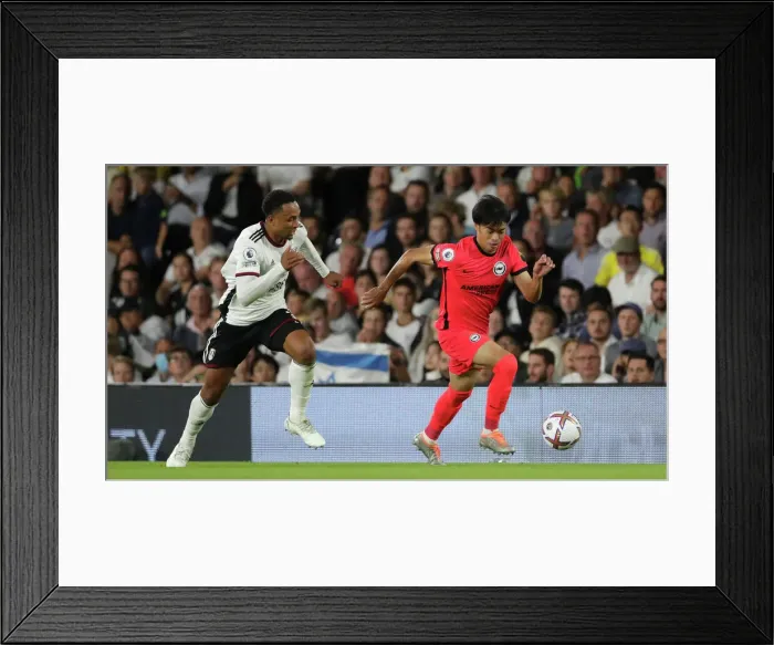 Framed Print : Intense Premier League Showdown: Fulham vs. Brighton and Hove Albion at Craven Cottage (30AUG22) Framed Print : Intense Premier League Showdown: Fulham vs. Brighton and Hove Albion at Craven Cottage (30AUG22)